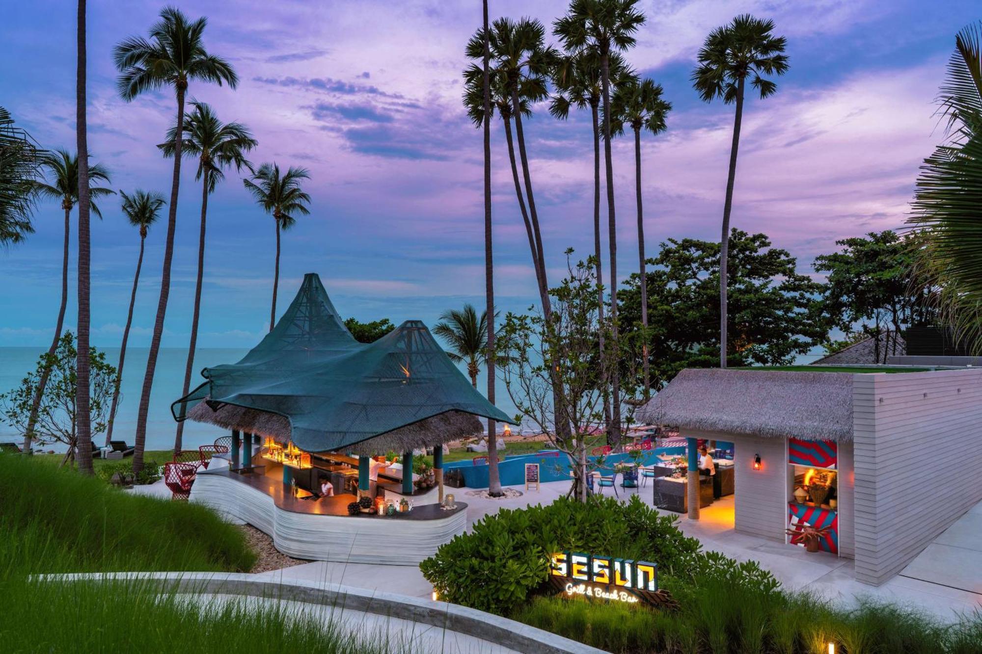 Hotel Hyatt Regency Koh Samui Chaweng  Esterno foto The resort's beach club