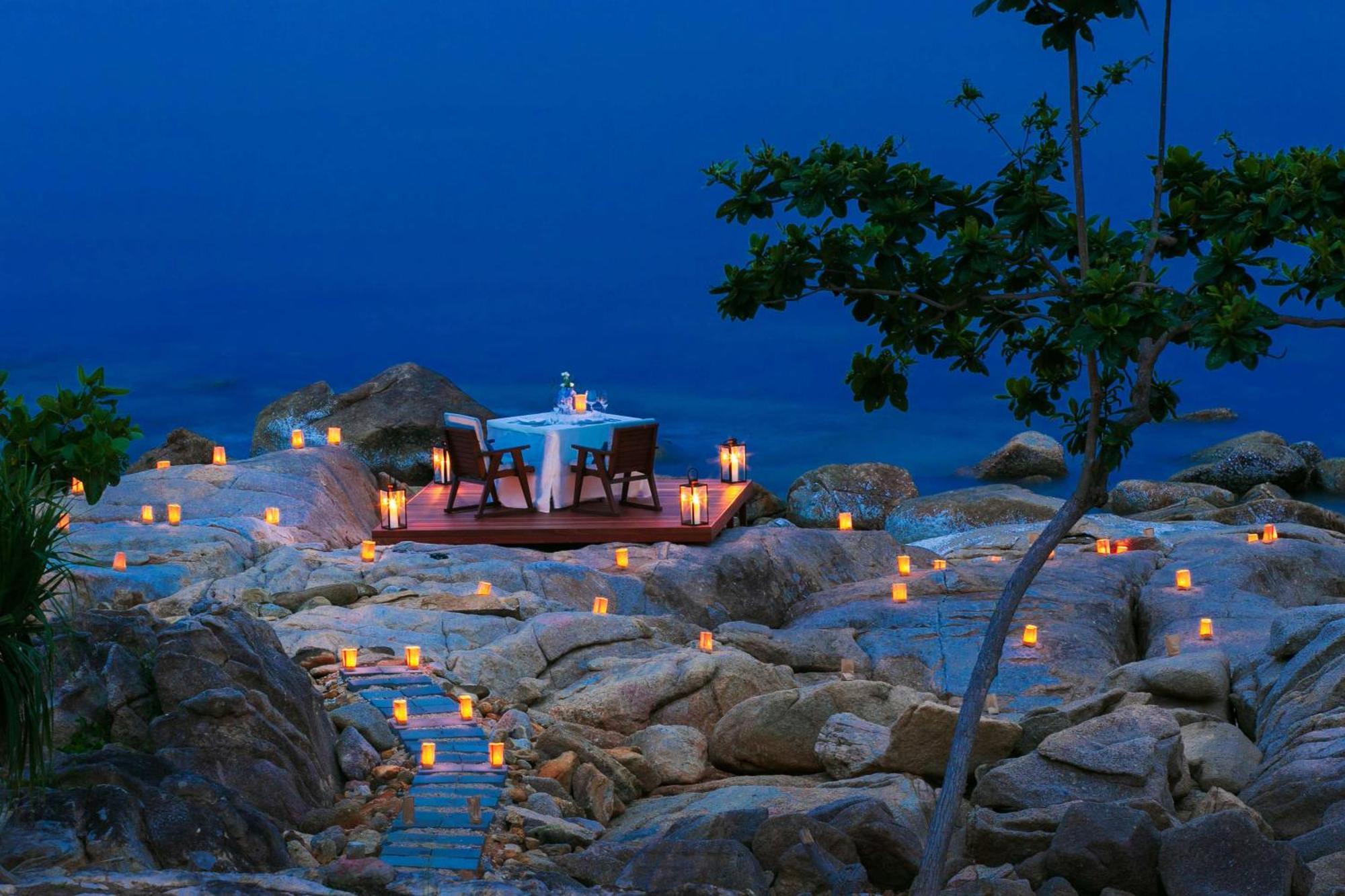 Hotel Hyatt Regency Koh Samui Chaweng  Esterno foto A private dining experience at the resort
