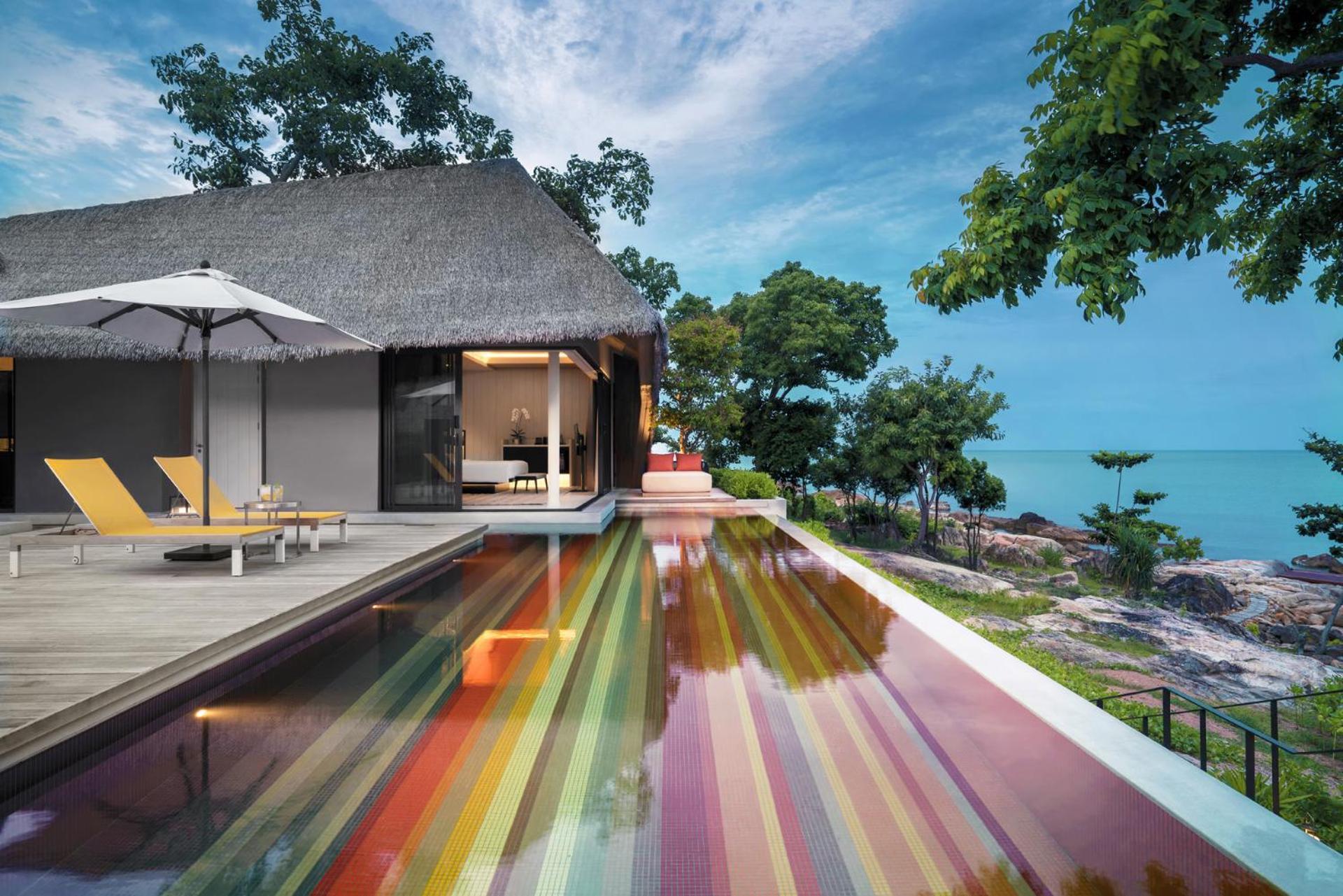 Hotel Hyatt Regency Koh Samui Chaweng  Esterno foto 3D rendering of a pool