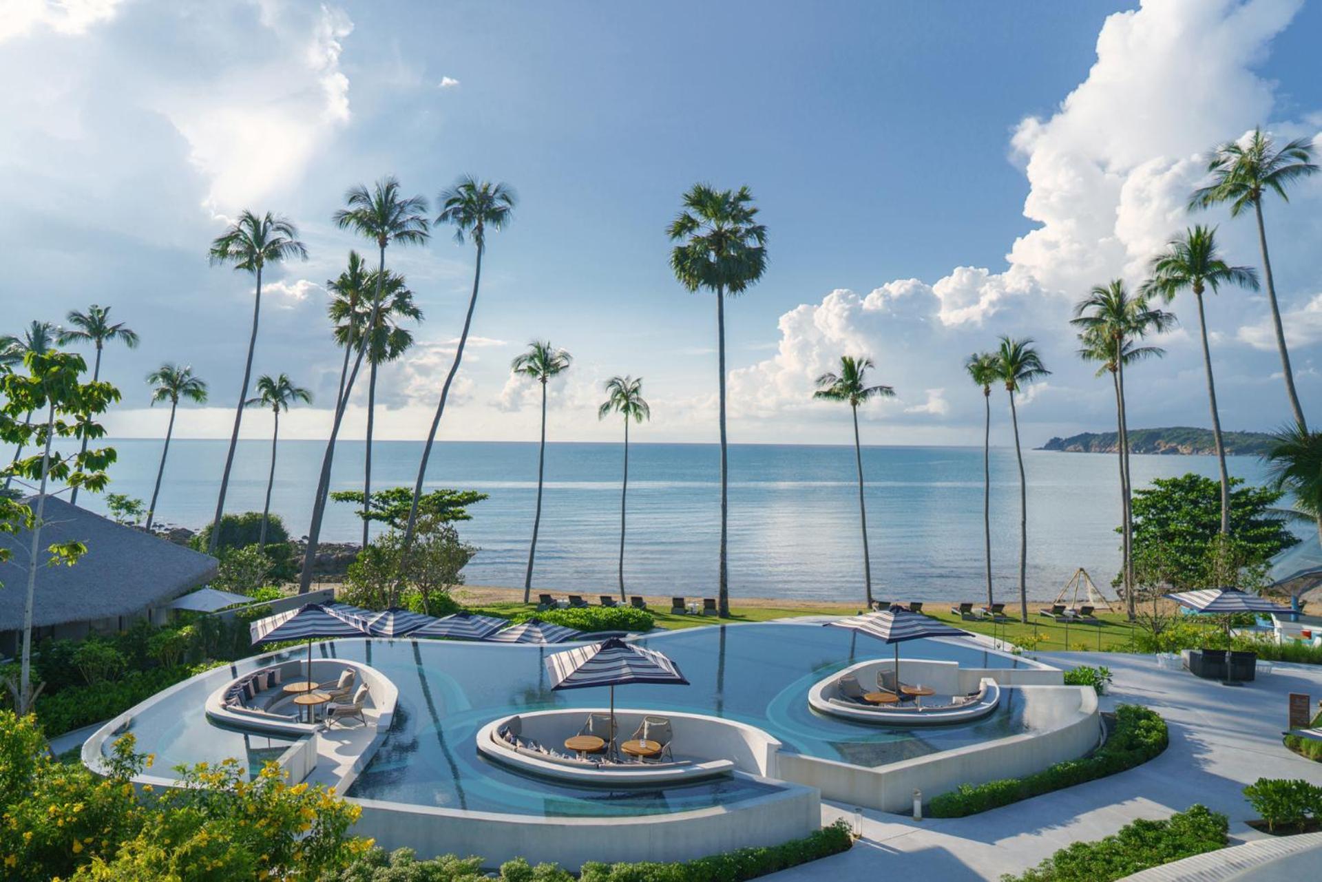 Hotel Hyatt Regency Koh Samui Chaweng  Esterno foto The beach at the hotel