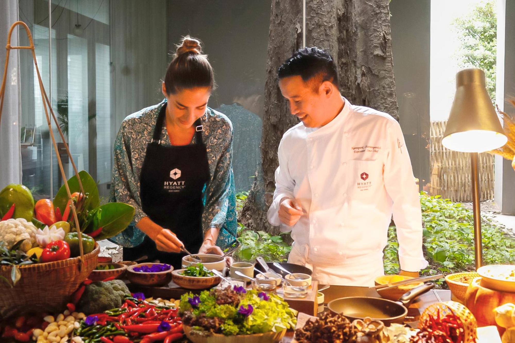 Hotel Hyatt Regency Koh Samui Chaweng  Esterno foto Chef and his sous-chef